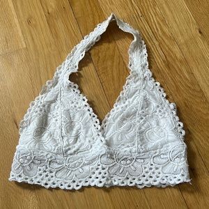 Aéropostale White Bralette - Small